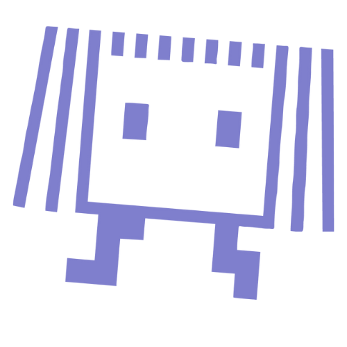 BTJC Logo; Wanderbühne in Lila